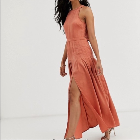 ASOS | Dresses | Asos Design Maxi Flowy Dress | Poshmark